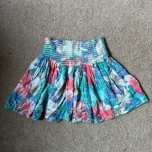 Aeropostale Floral Skirt, XS